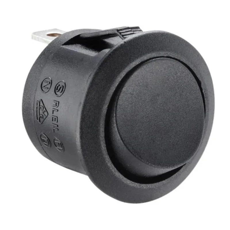 RS PRO On-On SPDT Rocker Switch Panel 250V AC 10A Nylon Housing Black Actuator 185-8224