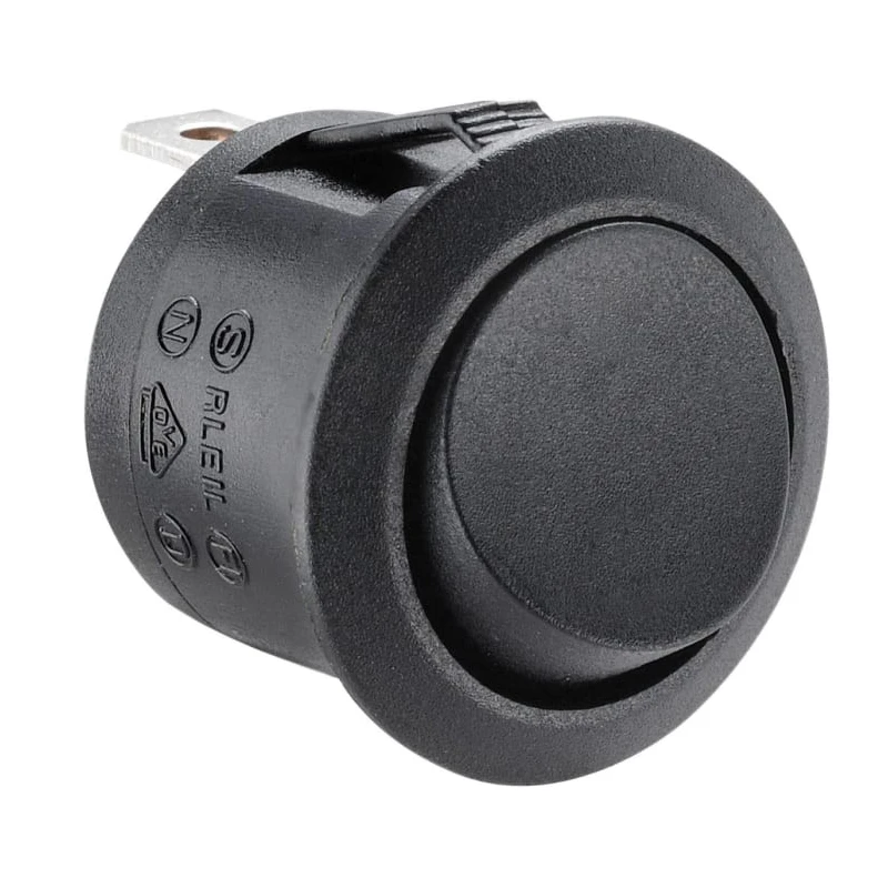 RS PRO SPST, On-Off (On)-Off Rocker Switch Panel 250V AC 10A Nylon Housing 185-8222