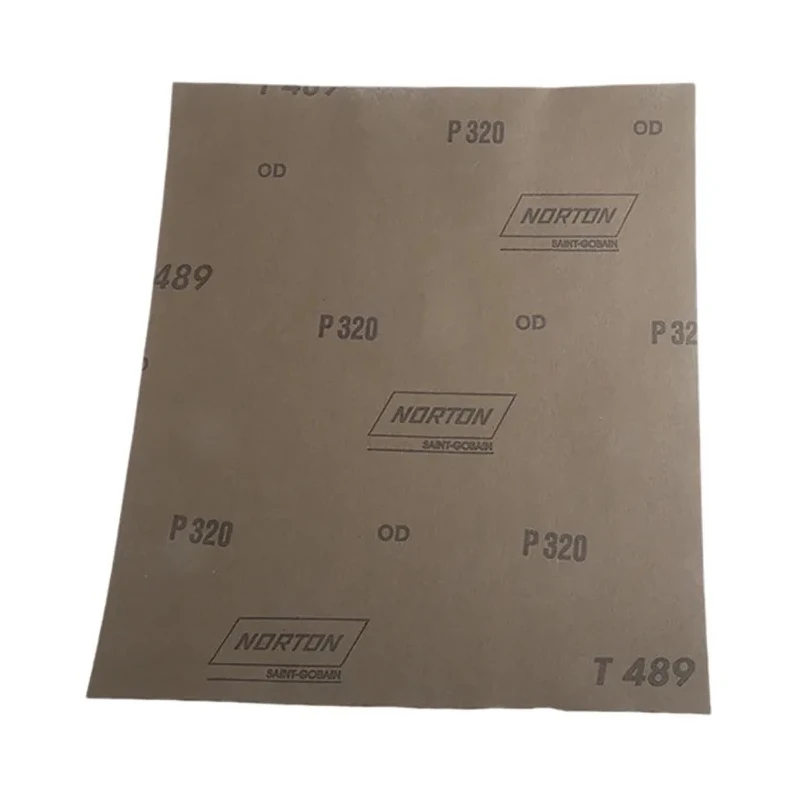 Norton Abrasive Silicon Carbide Sanding Sheet 280mm x 230mm P320 Grit Very Fine Grade 63642532995