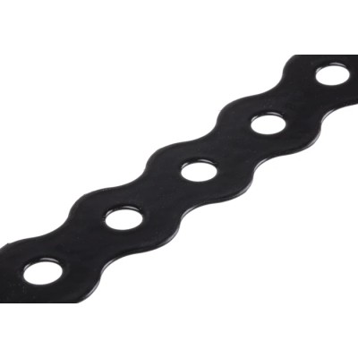 RS PRO Polyvinyl Chloride Coated Galvanised Steel Fixing Strap 10 m Length x 26 mm Width 484-7049