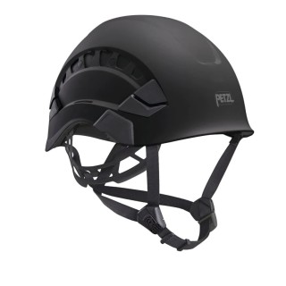 Petzl Vertex Vent Safety Helmet Black Ventilated Adjustable Chin Strap Included A010CA03