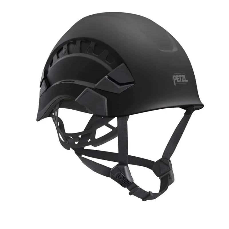 Petzl Vertex Vent Safety Helmet Black Ventilated Adjustable Chin Strap Included A010CA03