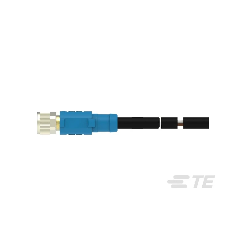TE Connectivity Female 4 Way M8 Straight to Unterminated 4 Way Free End Sensor Actuator Cable 5000mm T4061310004-005