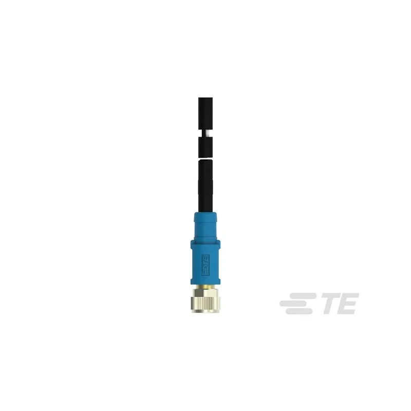 TE Connectivity Female 4 Way M8 Straight to Unterminated 4 Way Free End Sensor Actuator Cable 5000mm T4061310004-005