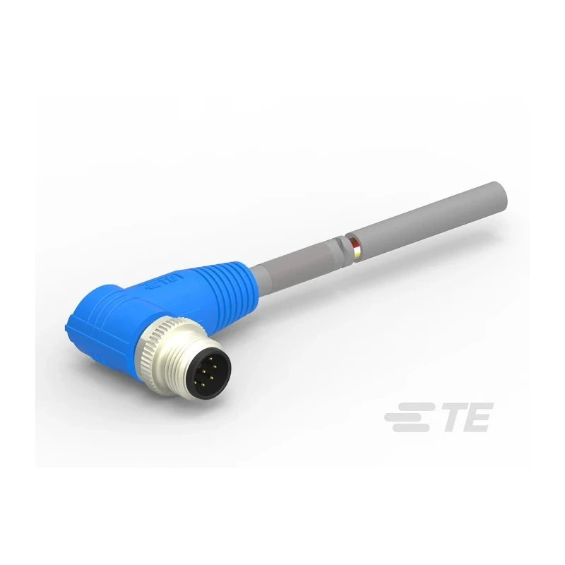 TE Connectivity Sensor Actuator Cable Male 8 Way Right Angle to Unterminated, 3m T4161220008-004