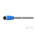 TE Connectivity Sensor Actuator Cable Male 8 Way Right Angle to Unterminated, 3m T4161220008-004