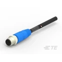 TE Connectivity Sensor Actuator Cable Male 8 Way M12 to 8 Way Sensor 5000 mm T4161110008-005