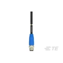 TE Connectivity Sensor Actuator Cable Male 8 Way M12 to 8 Way Sensor 5000 mm T4161110008-005