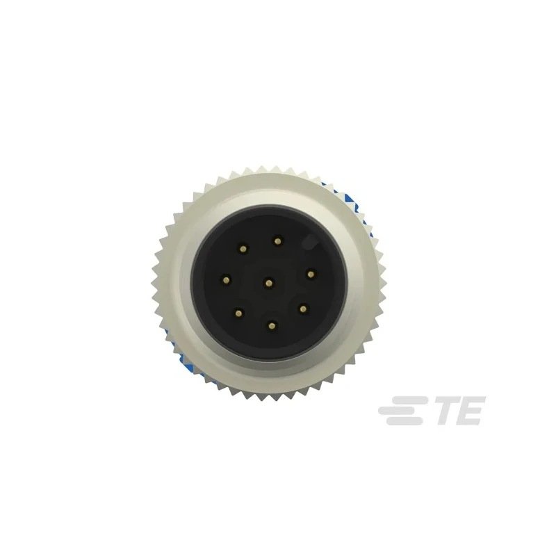 TE Connectivity Sensor Actuator Cable Male 8 Way M12 to 8 Way Sensor 5000 mm T4161110008-005