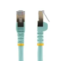 StarTech.com Shielded Screened 3m Cat6a 10Gbit/s Ethernet Cable Light Blue PVC Cat6a