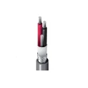 Belden Screened 2-Core Audio Signal Cable 30 m, Black, Copper Conductor, 22AWG, PVC Jacket 8451 010100