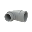 PMA Conduit Fitting, 29 mm Nominal Size, Polyamide 6, Grey, IP66 Rated, M32 Threaded SVWD-M329GT