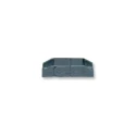 Igus Polymer Cable Trunking Accessory Cable Chain Mounting Bracket Black 48.2mm x 19.3mm 080.40.12