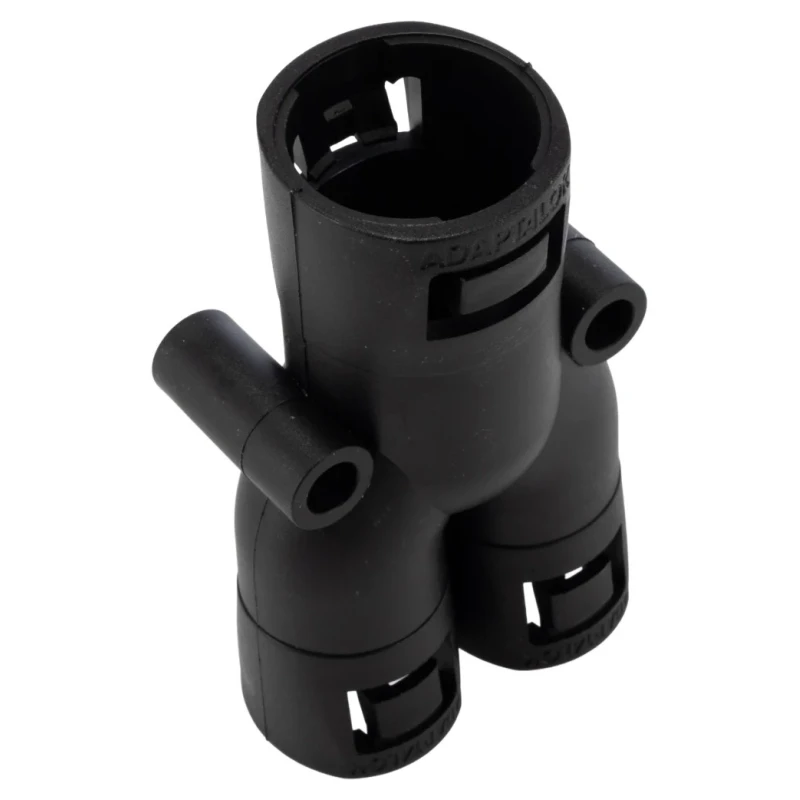 Adaptaflex Conduit Fitting, Polyamide 66, Black, 28 mm Nominal Size, IP66 Protection 7TCA296000R0913 AL282121/Y/BL