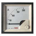 RS PRO Analogue Panel Ammeter 200 A AC, 68 mm x 68 mm, 1 % Moving Iron 186-2437