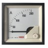 RS PRO Analogue Panel Ammeter 200 A AC, 68 mm x 68 mm, 1 % Moving Iron 186-2437
