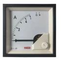 RS PRO Analogue Panel Ammeter 10 A AC, 68 mm x 68 mm, 1 % Meter Accuracy Moving Iron 186-2442