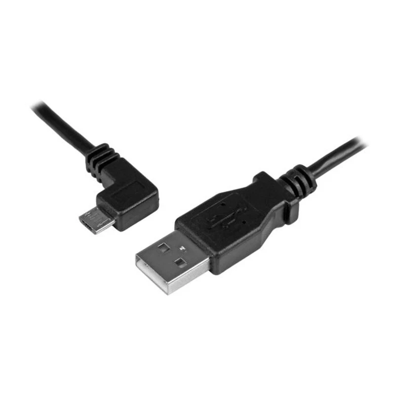 StarTech.com USB 2.0 Male USB 2.0 Type A to Male Micro USB Type B Cable Black 500mm USBAUB50CMLA