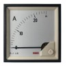 RS PRO Analogue Panel Ammeter 25 A AC, 92 mm x 92 mm, 1 % Moving Iron 186-2460