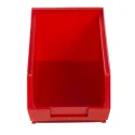 RS PRO Polypropylene Storage Bin 240 mm x 150 mm x 130 mm Red 484-4034