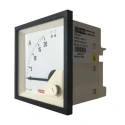 RS PRO Analogue Panel Ammeter 40 A AC, 68 mm x 68 mm, 1% Accuracy Moving Iron 186-2450