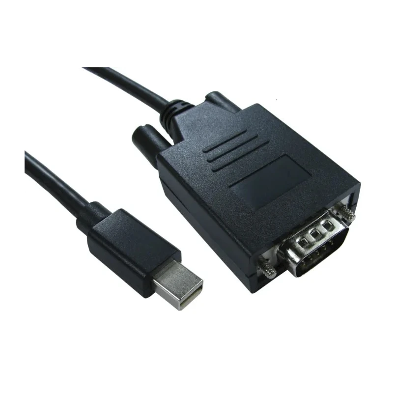 RS PRO Male Mini DisplayPort to Male VGA Polyvinyl Chloride DisplayPort Cable 2m 186-3045