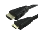 RS PRO 3 m 4K High Speed Male Mini HDMI to Male HDMI Cable Black 186-3029