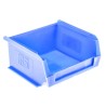 RS PRO Polypropylene Storage Bin 90 mm x 100 mm x 50 mm Blue 484-3996
