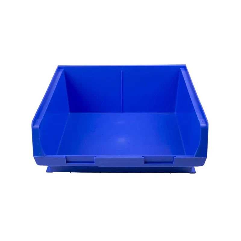 RS PRO Polypropylene Storage Bin 419 mm x 376 mm x 180 mm Blue 484-4185