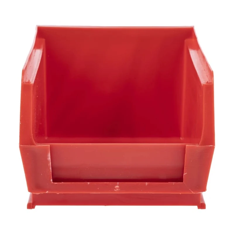 RS PRO Polypropylene Storage Bin, 167 mm x 101 mm x 76 mm, Red 484-4006