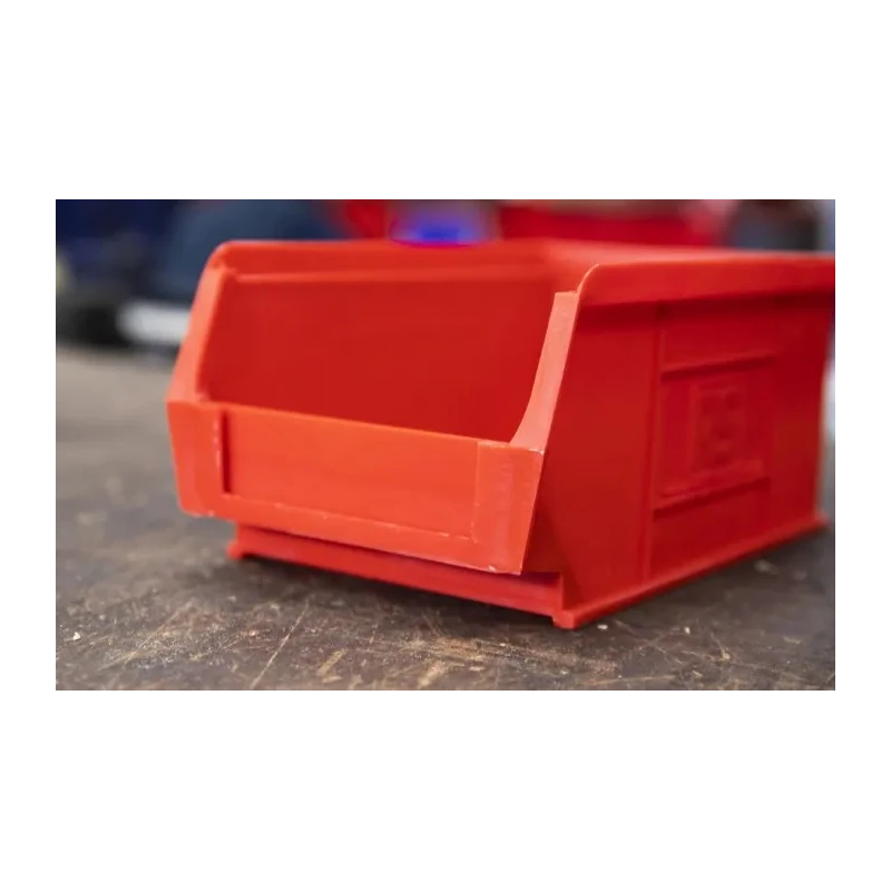 RS PRO Polypropylene Storage Bin, 167 mm x 101 mm x 76 mm, Red 484-4006