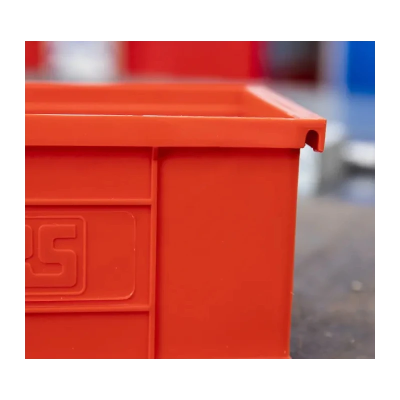 RS PRO Polypropylene Storage Bin, 167 mm x 101 mm x 76 mm, Red 484-4006