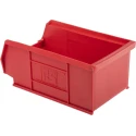 RS PRO Polypropylene Storage Bin, 167 mm x 101 mm x 76 mm, Red 484-4006