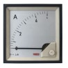 RS PRO Analogue Panel Ammeter AC 5 A, 92 mm x 92 mm, 1% Accuracy Moving Iron 186-2458