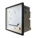 RS PRO Analogue Panel Ammeter AC 5 A, 92 mm x 92 mm, 1% Accuracy Moving Iron 186-2458