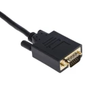 RS PRO Male DisplayPort to Male VGA Polyvinyl Chloride DisplayPort Cable 2 m 186-3038