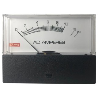 HOBUT RS PRO Analogue Panel Ammeter 1000 A AC, 76 mm x 74 mm, ±1.5 % Accuracy, High Torque Pivot and Jewel Moving 186-2515