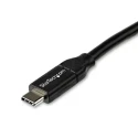 StarTech.com USB 2.0 Male USB Type C to Male USB Type C Cable, Black Jacket, 2 m USB2C5C2M