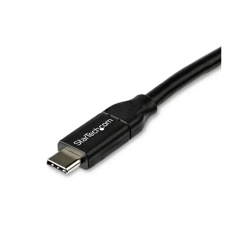 StarTech.com USB 2.0 Male USB Type C to Male USB Type C Cable, Black Jacket, 2 m USB2C5C2M