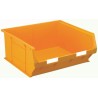 RS PRO Polypropylene Storage Bin 376 mm x 419 mm x 180 mm Yellow 484-4191