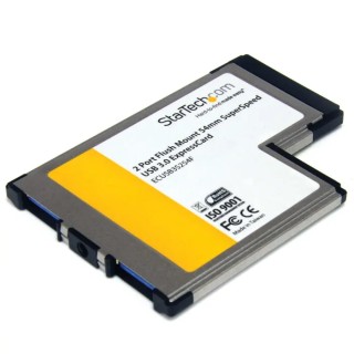 StarTech.com 2 Port USB 3.0 ExpressCard Adapter ECUSB3S254F