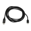 StarTech.com USB 2.0 Male USB Type C to Male Micro USB Type B Cable, Black, 2 m USB2CUB2M