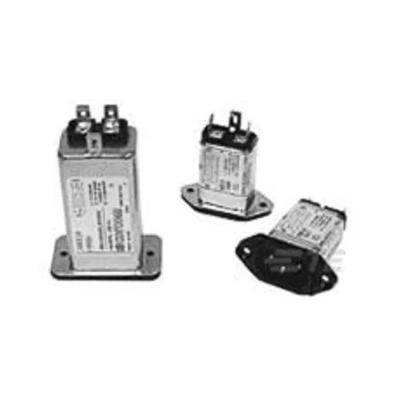 TE Connectivity 250V AC 20A Flange IEC Power Inlet Filter with Faston Termination 20EEJ1