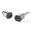 TE Connectivity IEC Filter 250V AC 3A Power Line Filter Chassis Mount Male Faston 3EGS1-2