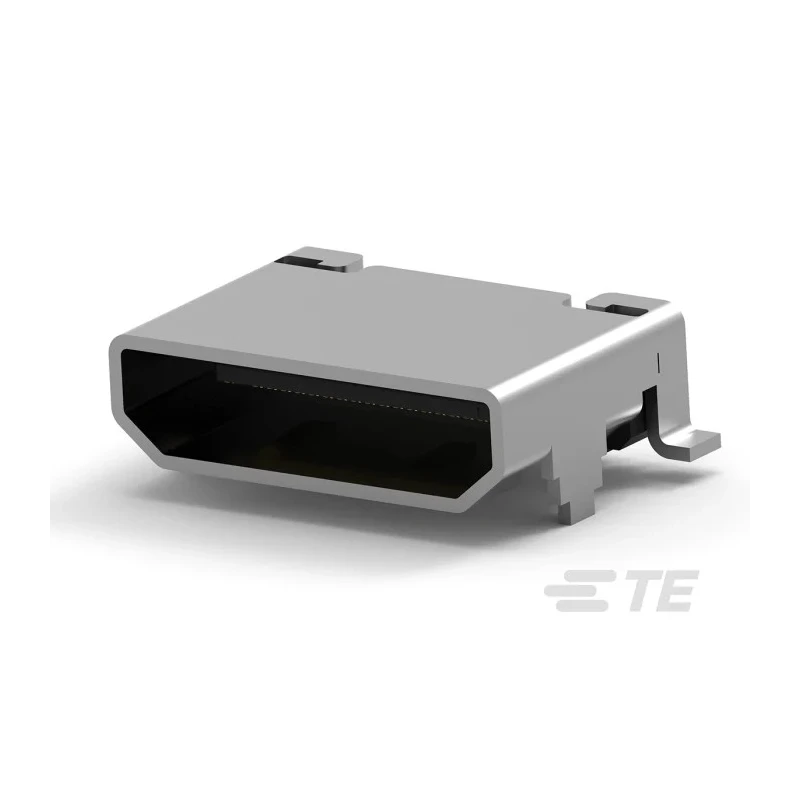 TE Connectivity Miniature 19 Way Right Angle Female HDMI Connector 40V 2013978-1