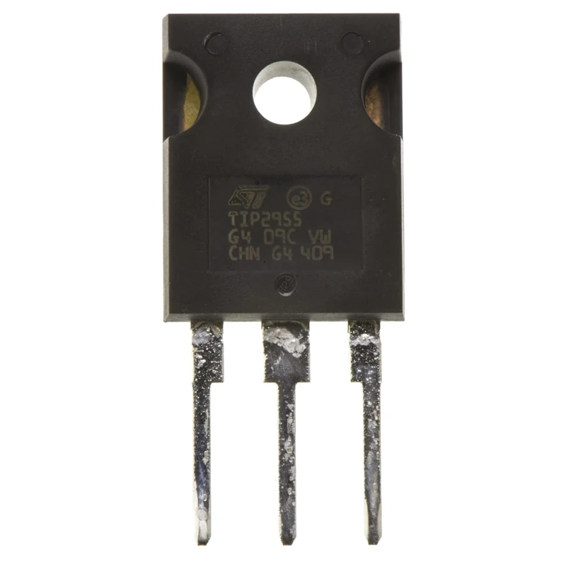 STMicroelectronics PNP Power Transistor, Maximum Collector Current -15 A, Collector Emitter Voltage -60 V, TO-247 TIP2955
