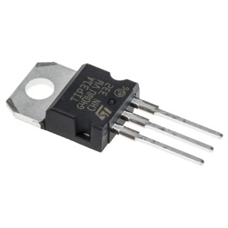 STMicroelectronics NPN Power Transistor, 3 A Collector Current, 60 V Collector-Emitter Voltage, TO-220 3-Pin Mount TIP31A