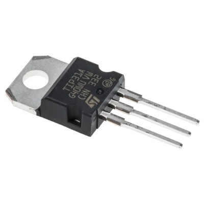 STMicroelectronics NPN Power Transistor, 3 A Collector Current, 60 V Collector-Emitter Voltage, TO-220 3-Pin Mount TIP31A