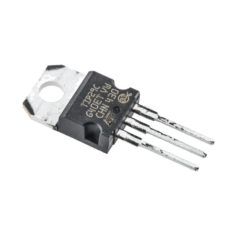 STMicroelectronics NPN Power Transistor 1 A, 100 V, 3-Pin TO-220 TIP29C
