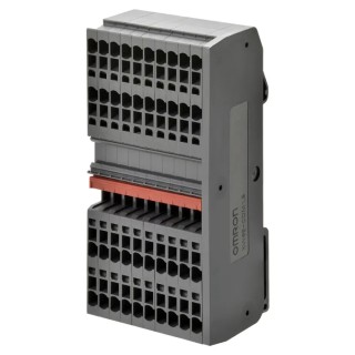 Omron XW6T Series DIN Rail Terminal Block Red Screw Termination 800V 24A XW6T-COM2.5X8RD